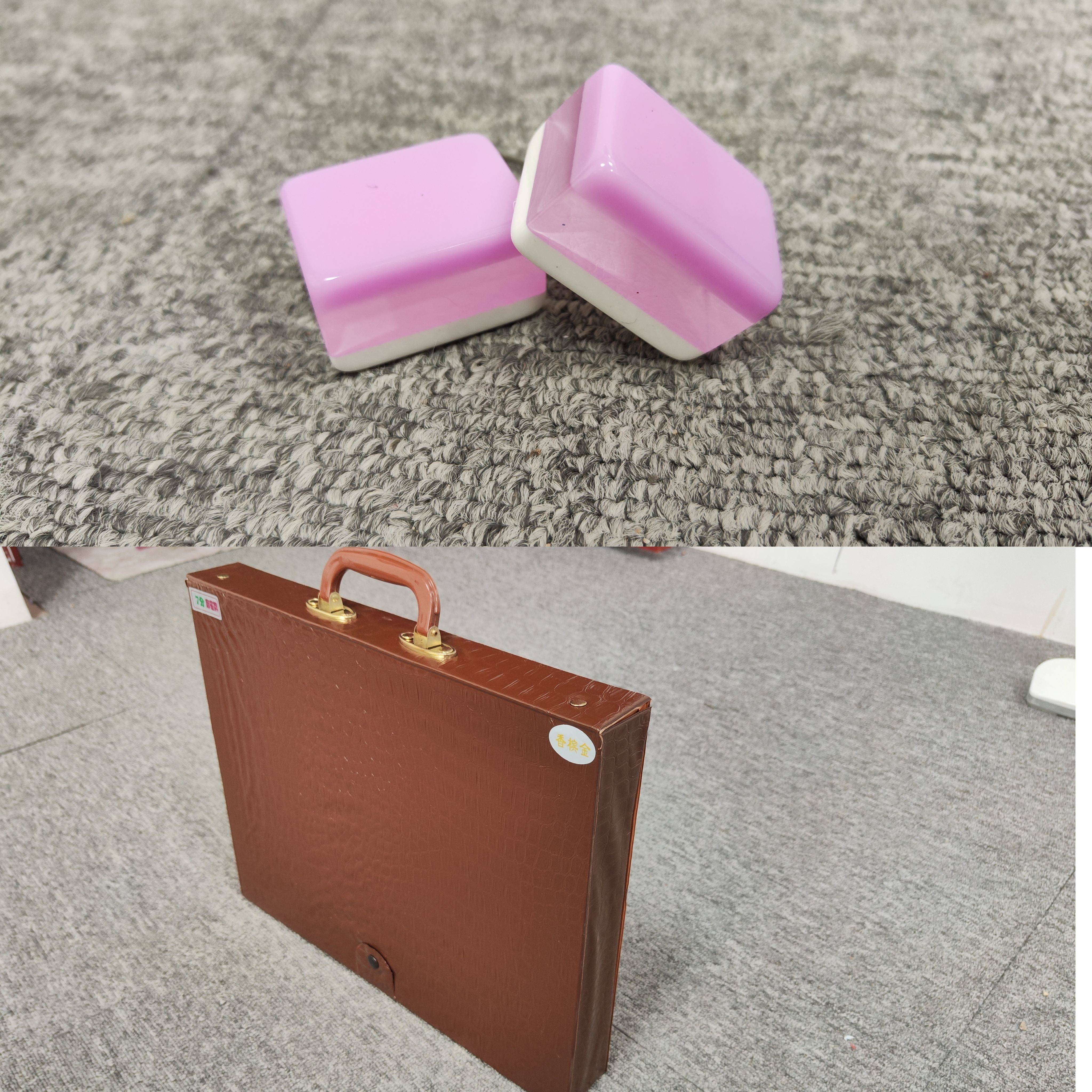 O20-5 (#32) TRILAYER PURPLE + LEATHER BOX